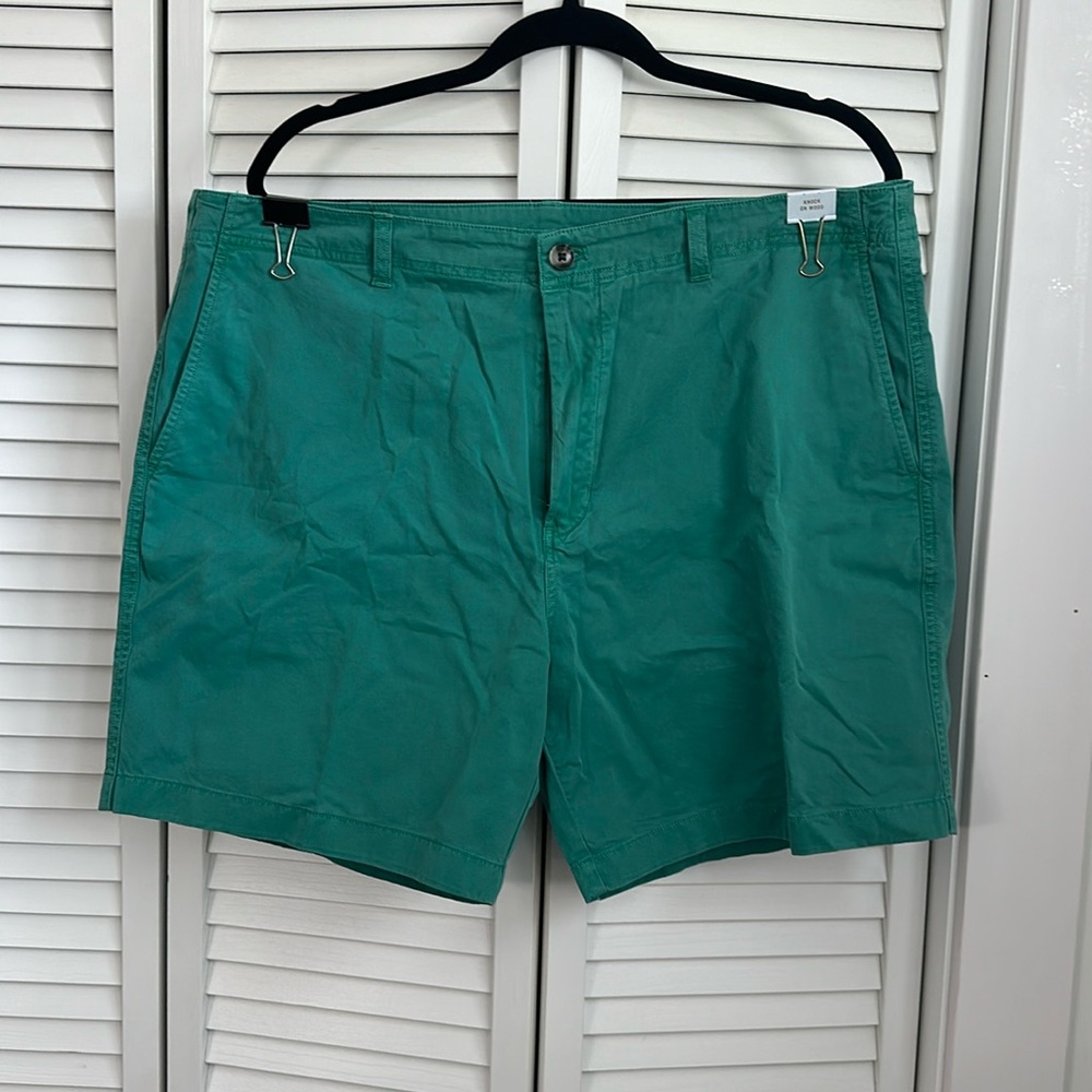 Vineyard Vines cotton Bermuda shorts color green size 38